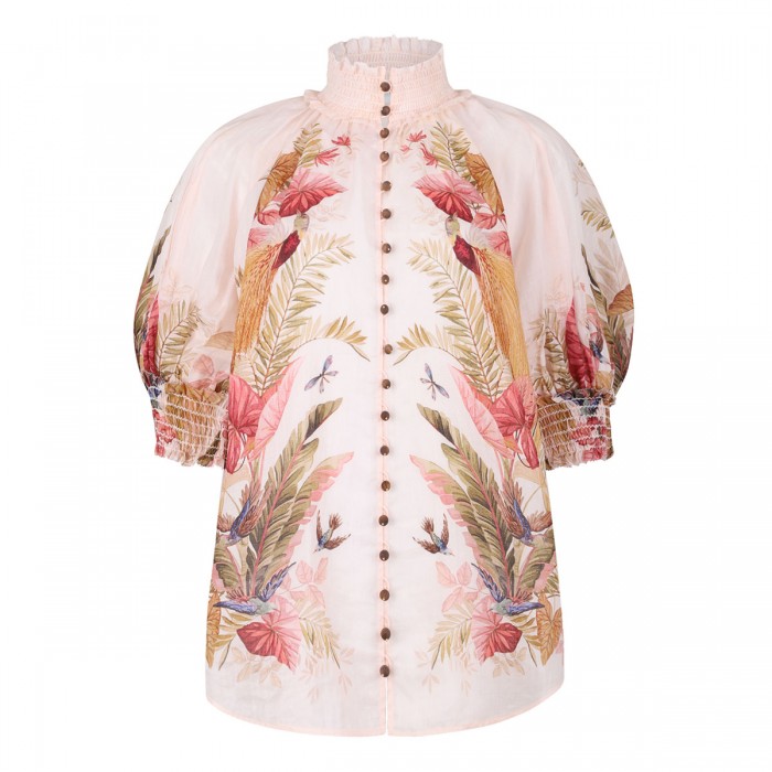 le noir cortina Ascension billow blouse