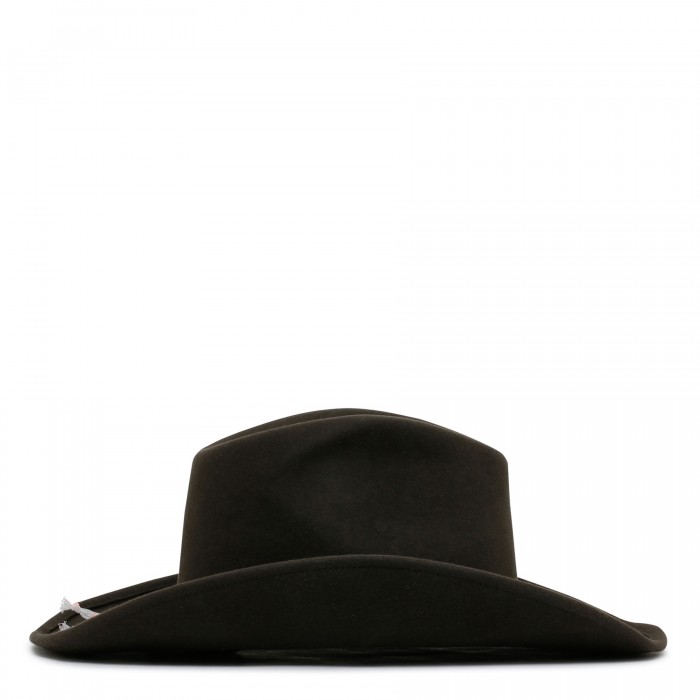 Le Noir Cortina Austin Khaki Rabbit Felt Hat