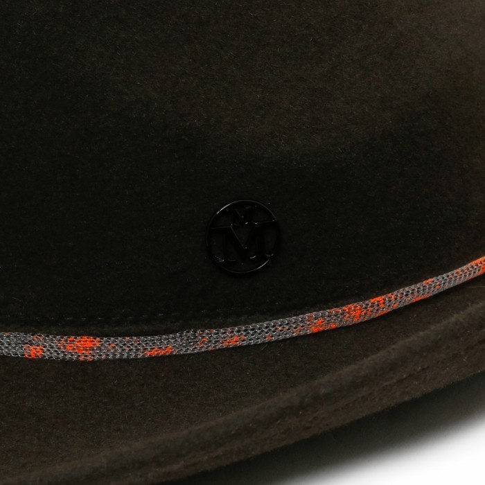Le Noir Cortina Austin Khaki Rabbit Felt Hat