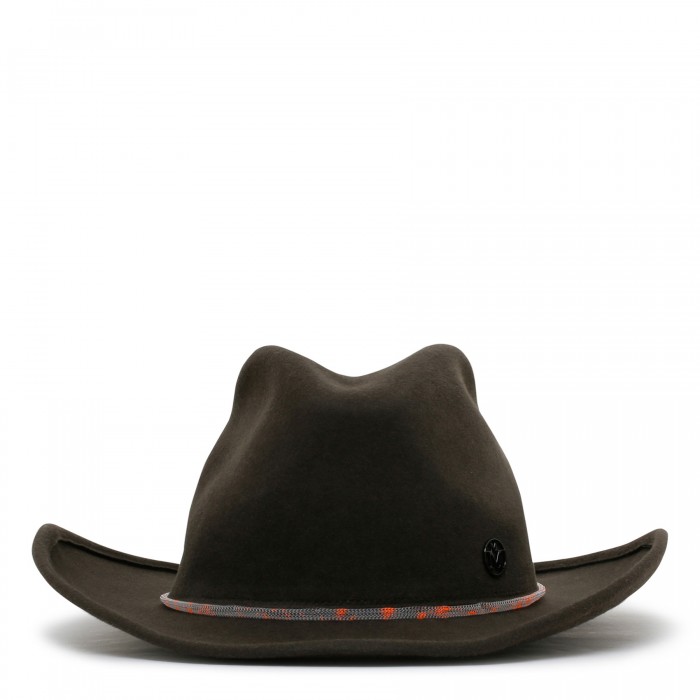 le noir cortina Austin khaki rabbit felt hat