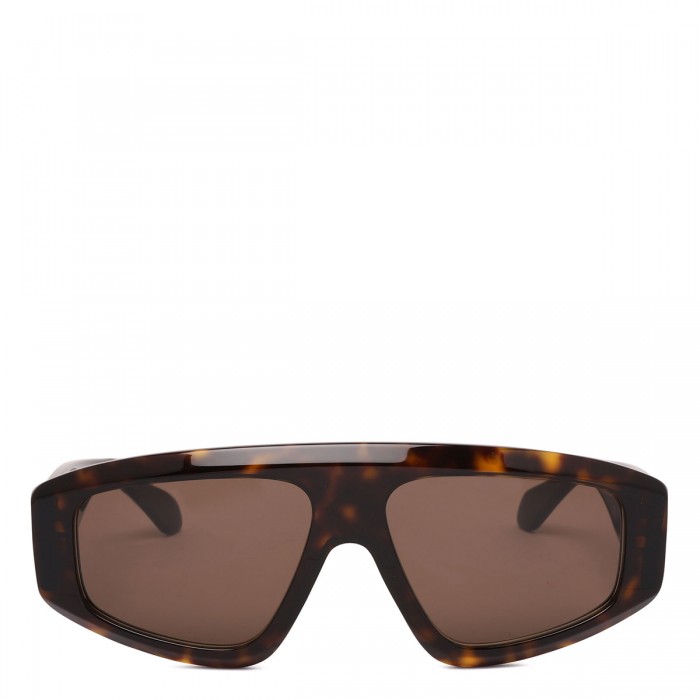 le noir cortina Aviator mask sunglasses