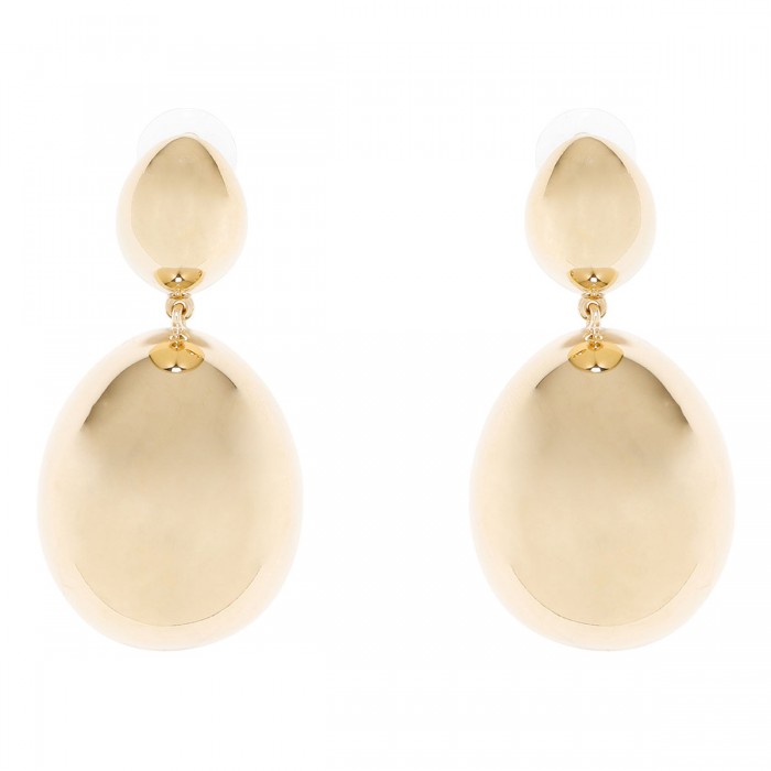 le noir cortina Awa pendant earrings