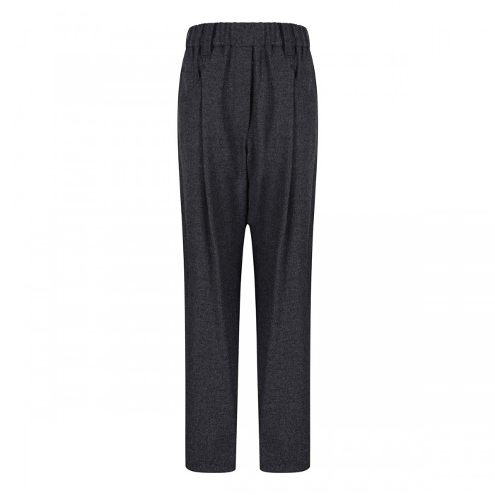 le noir cortina Baggy pants with monili