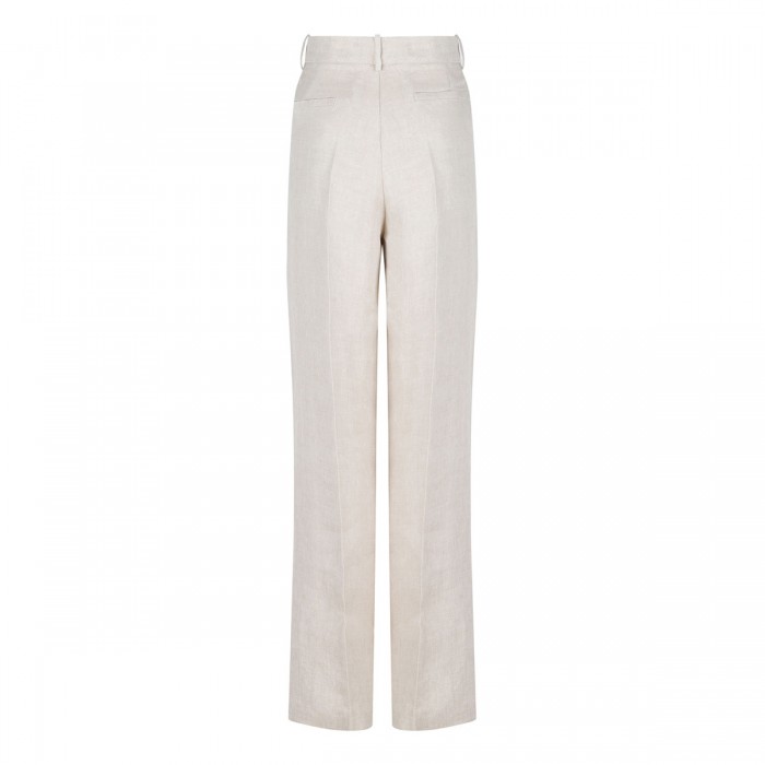Le Noir Cortina Beige Linen Pants