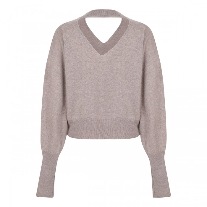 Le Noir Cortina Beige Wool Sweater