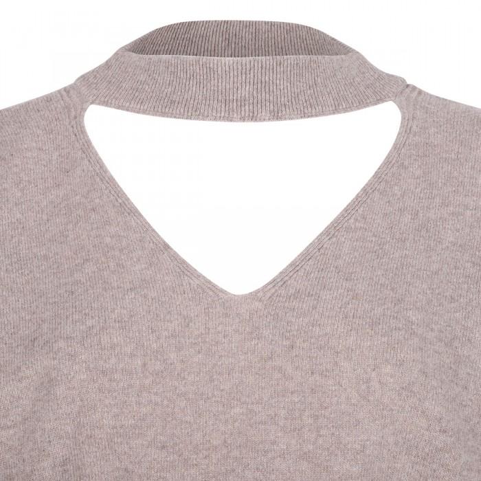 Le Noir Cortina Beige Wool Sweater