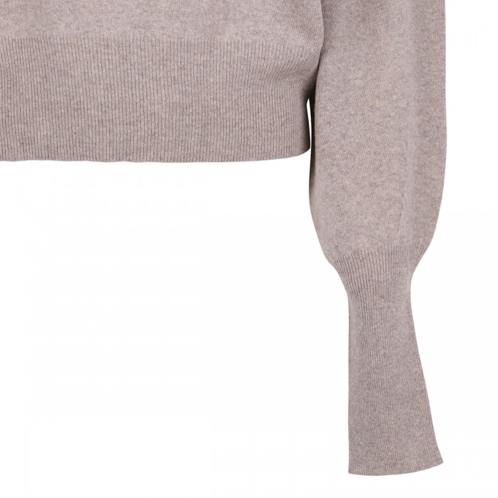 Le Noir Cortina Beige Wool Sweater