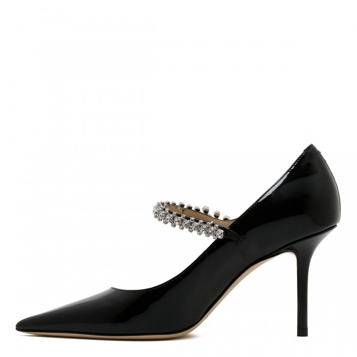 Le Noir Cortina Bing 85 Black Patent Pumps
