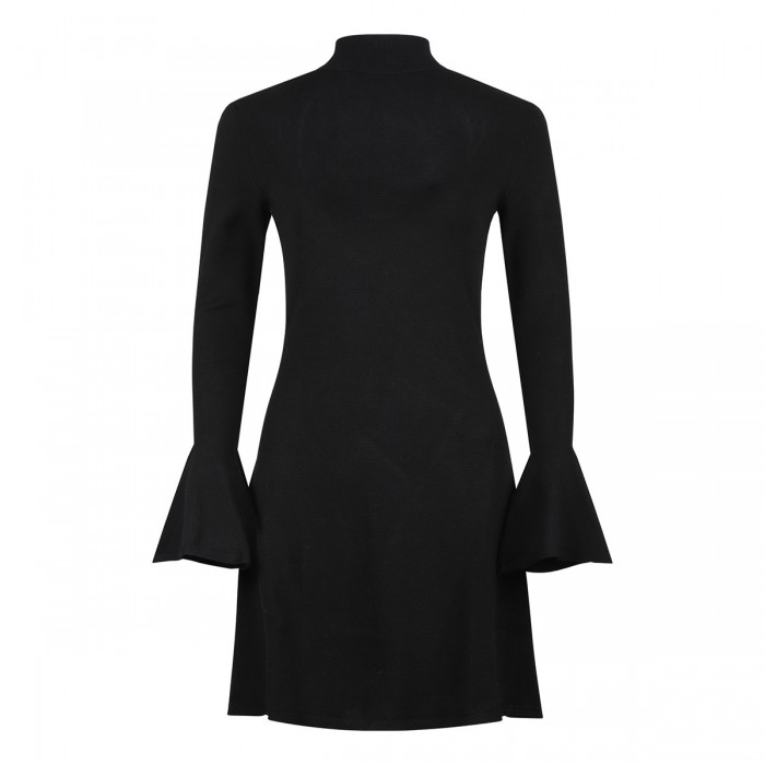 Le Noir Cortina Black Cut-out Mini Dress