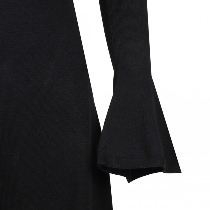 Le Noir Cortina Black Cut-out Mini Dress