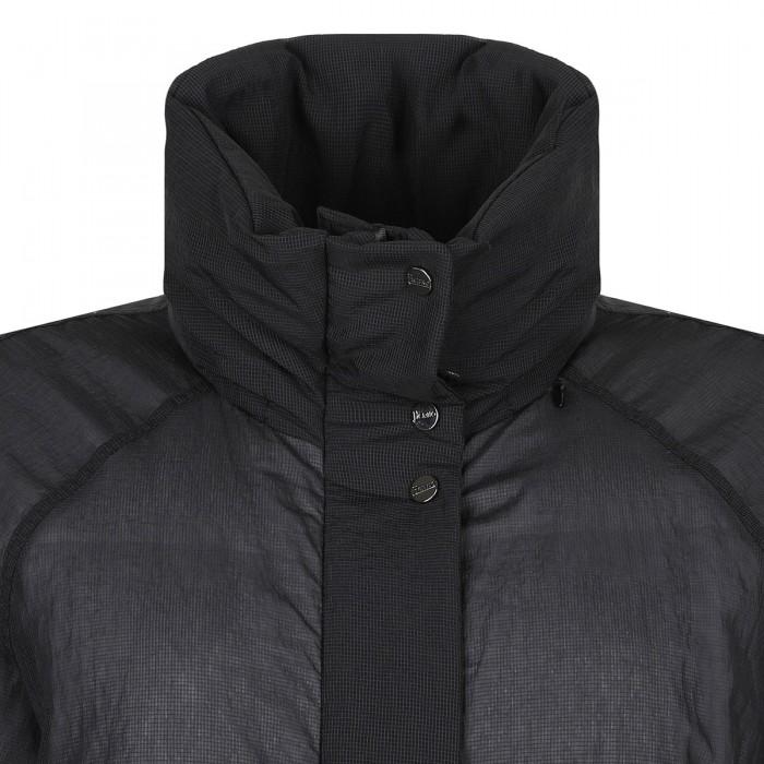 Le Noir Cortina Black Down Parka Coat