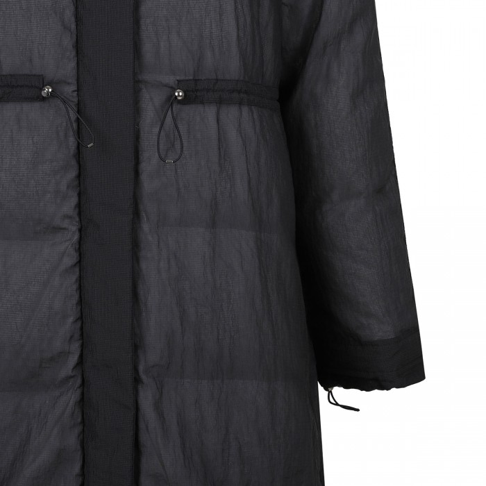 Le Noir Cortina Black Down Parka Coat