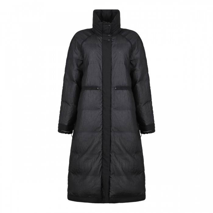 le noir cortina Black down parka coat