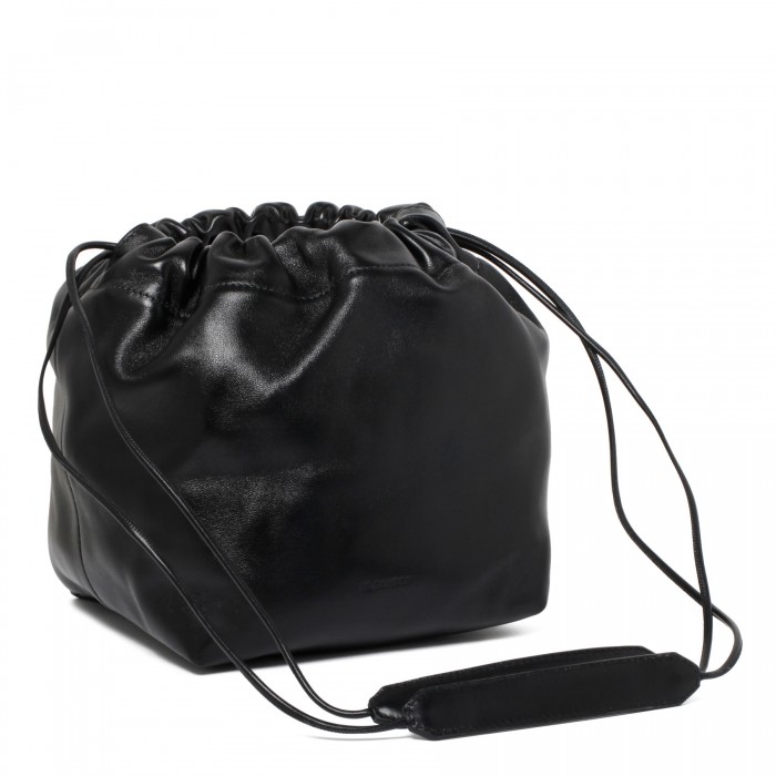 Le Noir Cortina Black Drawstring Bag
