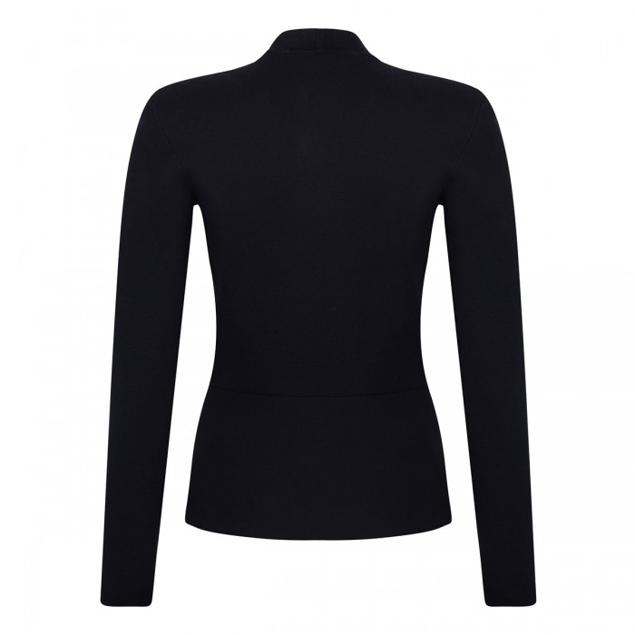 Le Noir Cortina Black Knit Jacket