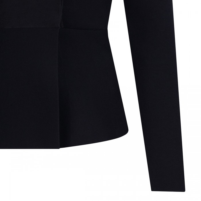 Le Noir Cortina Black Knit Jacket