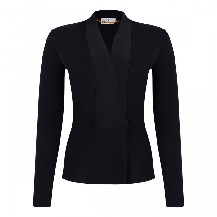 le noir cortina Black knit jacket