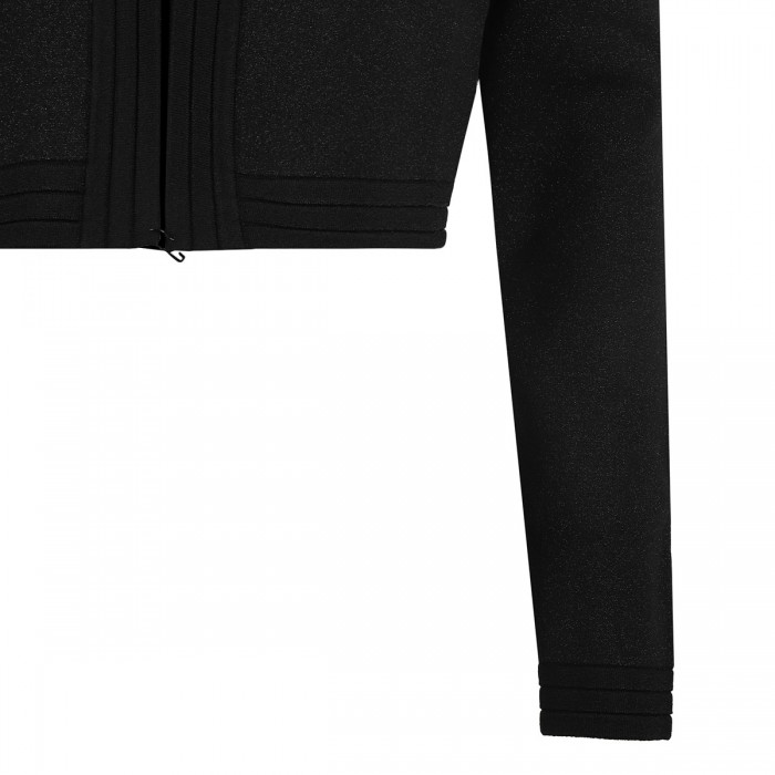 Le Noir Cortina Black Knitted Viscose Cardigan