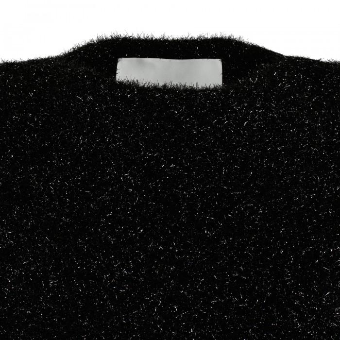 Le Noir Cortina Black Lurex Disco Cape