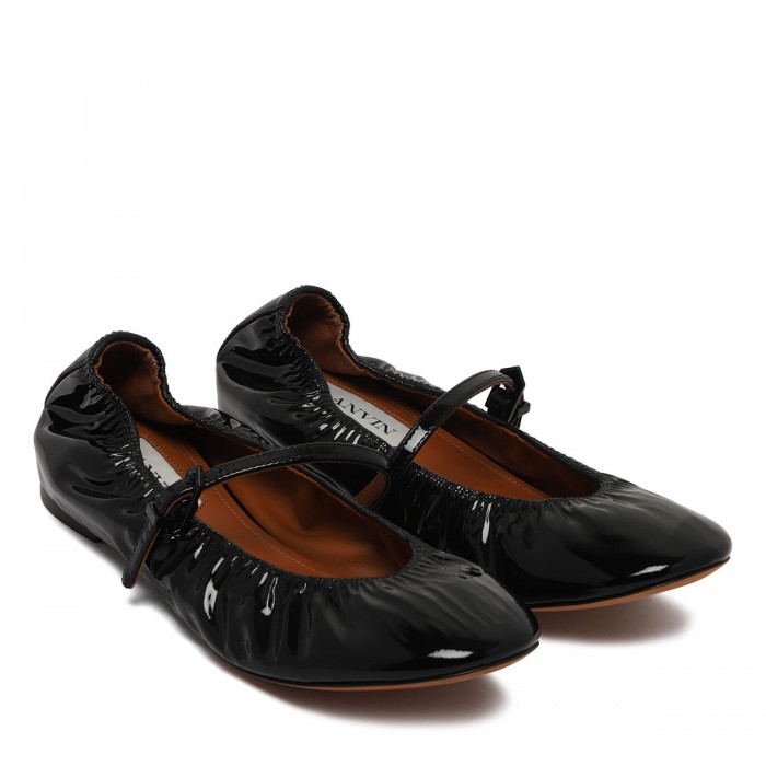 Le Noir Cortina Black Mary Jane Ballerinas
