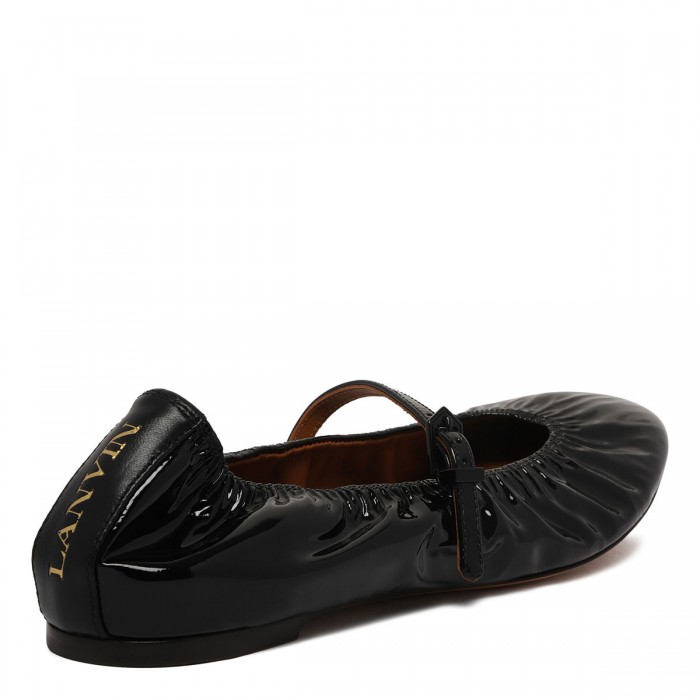 Le Noir Cortina Black Mary Jane Ballerinas