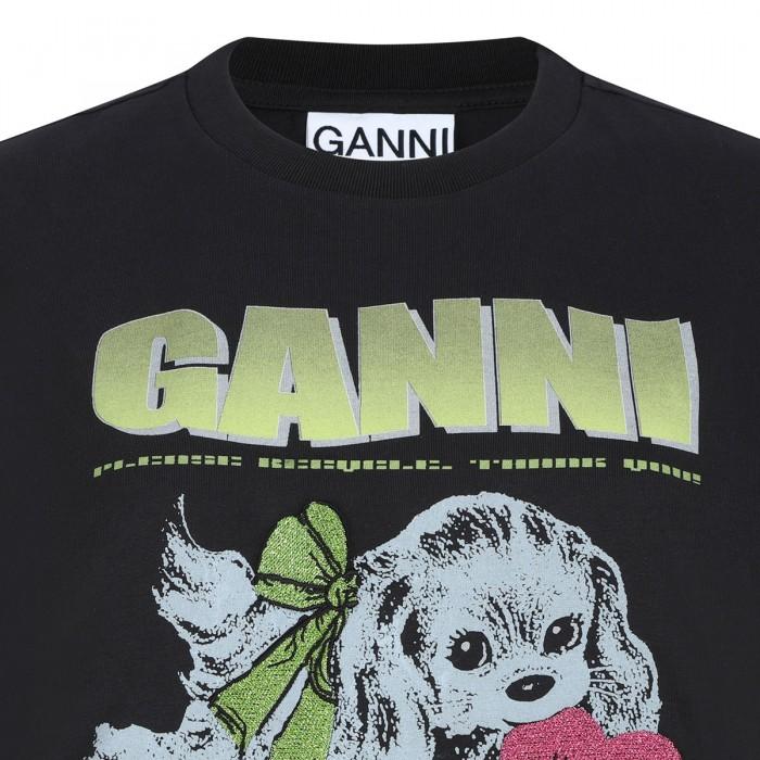 Le Noir Cortina Black Puppy T-shirt