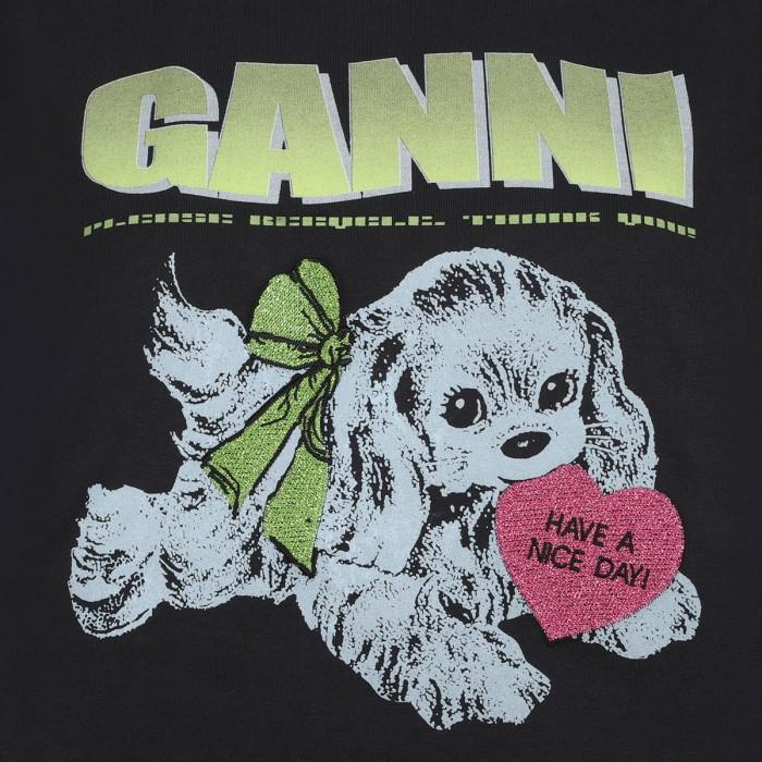 Le Noir Cortina Black Puppy T-shirt