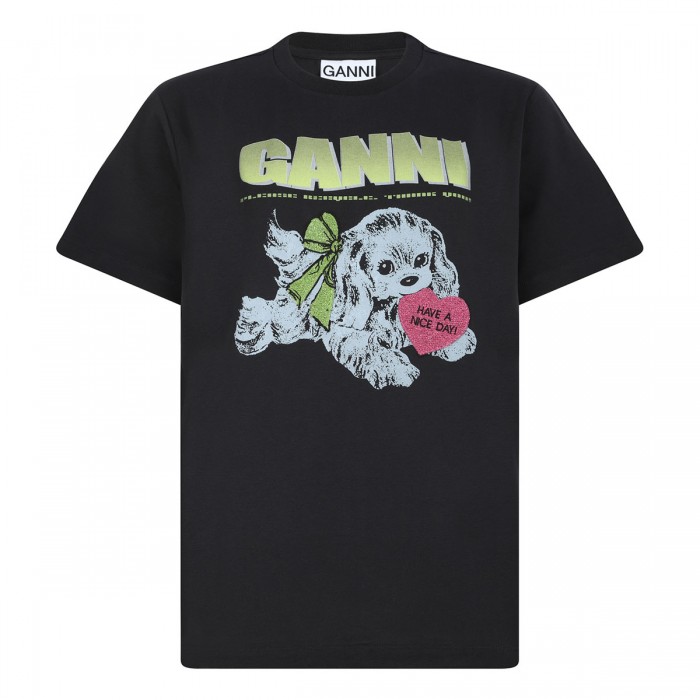 le noir cortina Black Puppy T-shirt