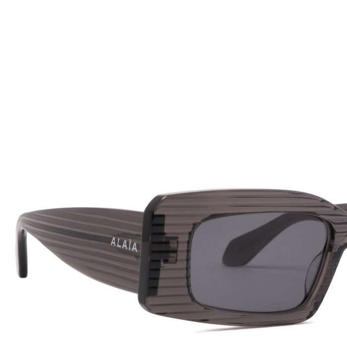 Le Noir Cortina Black Rectangular Sunglasses