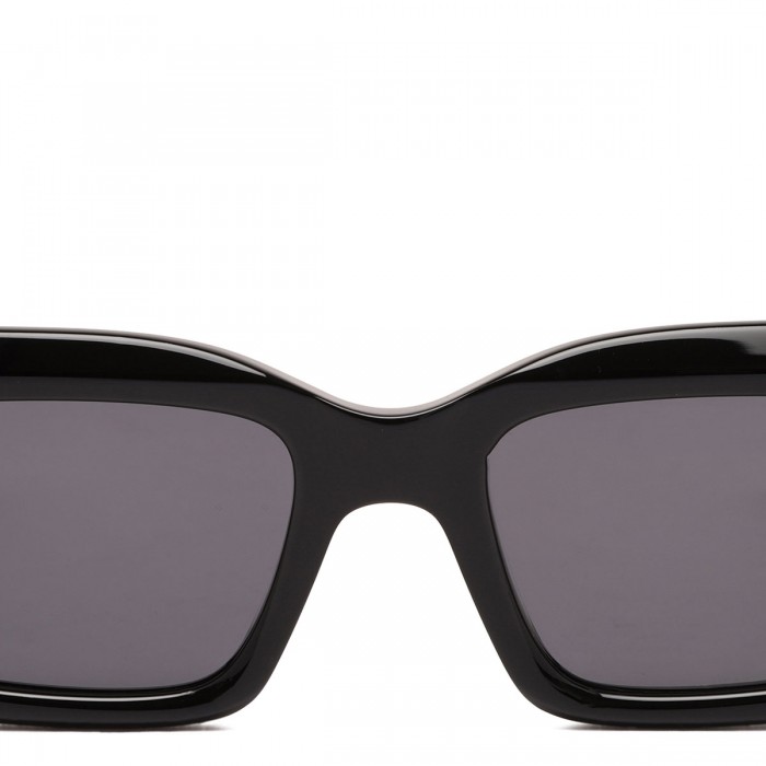 Le Noir Cortina Black Rectangular Sunglasses