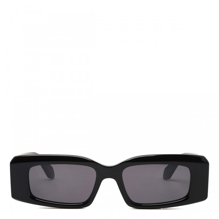 le noir cortina Black rectangular sunglasses