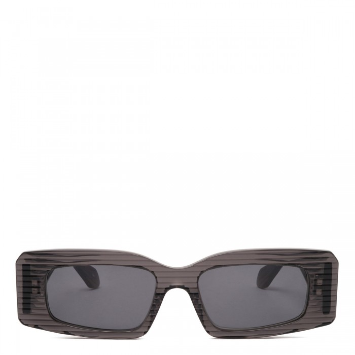 le noir cortina Black rectangular sunglasses