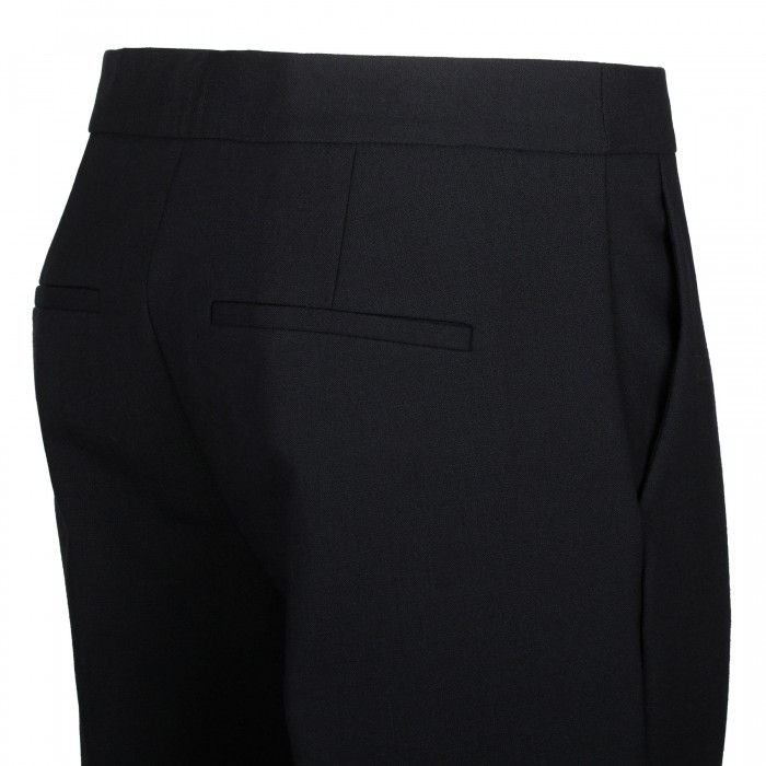 Le Noir Cortina Black Slim-cut Tailored Pants