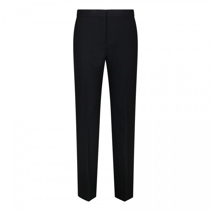 le noir cortina Black slim-cut tailored pants