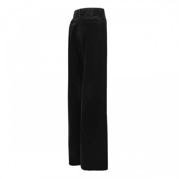 Le Noir Cortina Black Velvet Pants