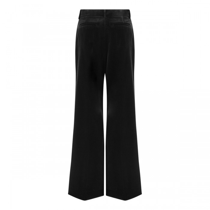 Le Noir Cortina Black Velvet Pants