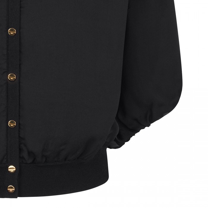 Le Noir Cortina Black Voile Cardigan