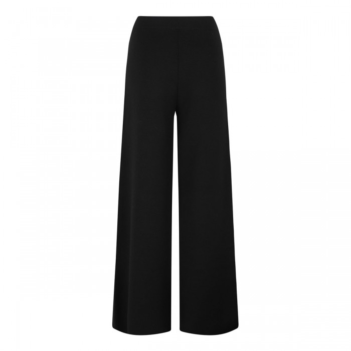 Le Noir Cortina Black Wide Leg Pants