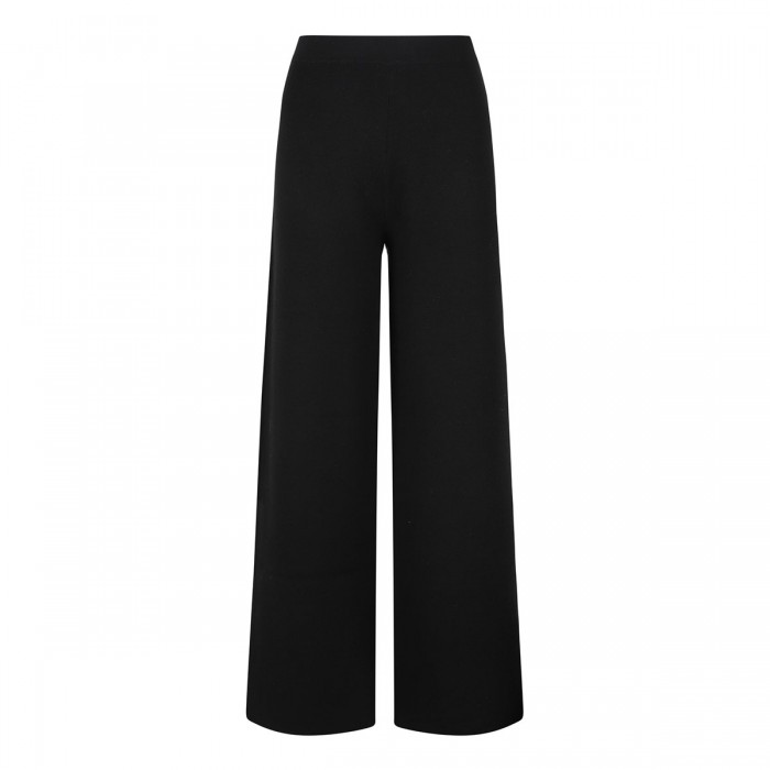 le noir cortina Black wide leg pants