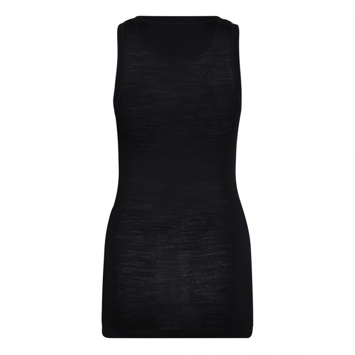 Le Noir Cortina Black Wool Blend Top