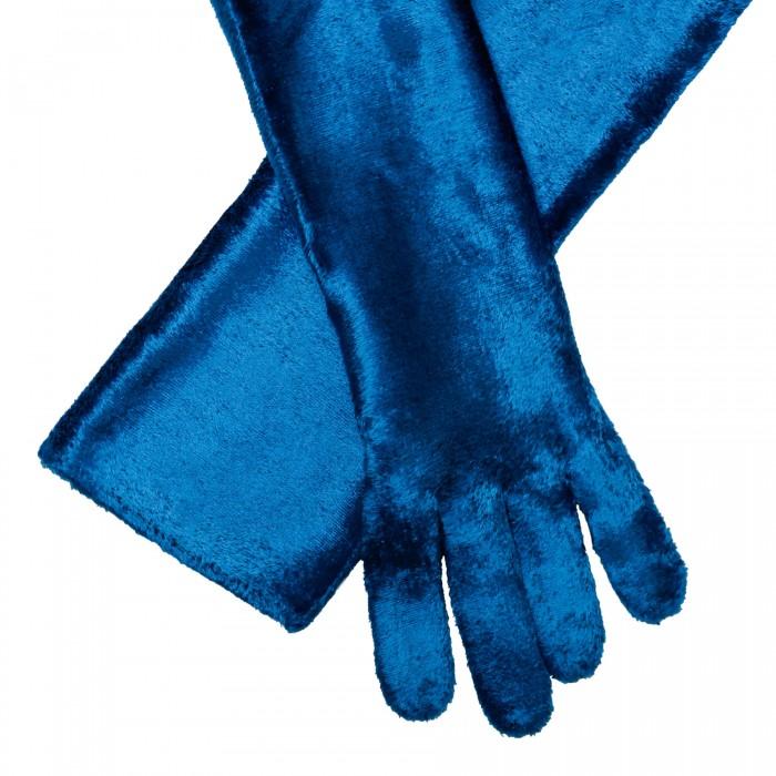 Le Noir Cortina Blue Long Gloves