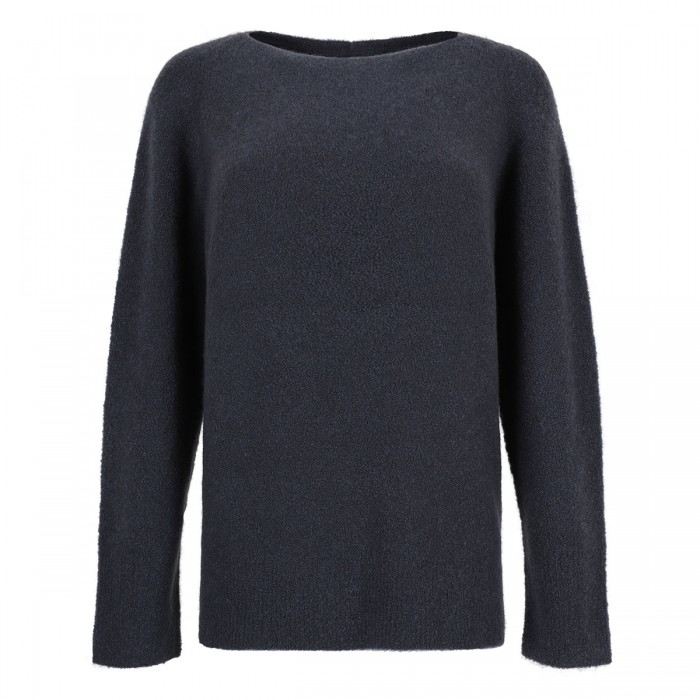 le noir cortina Bouclé wool-blend sweater