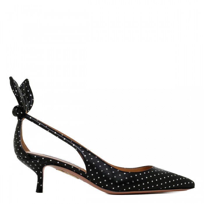 le noir cortina Bow Tie 50 pumps
