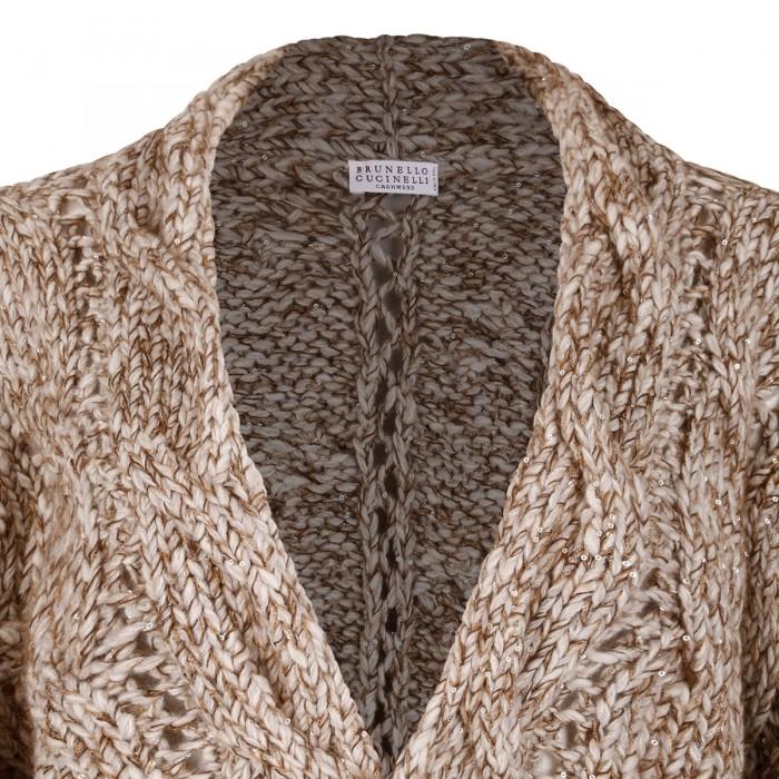 Le Noir Cortina Cable Knit Cardigan