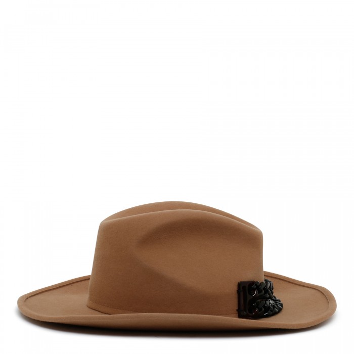 Le Noir Cortina Camel Rabbit Felt Fedora Hat