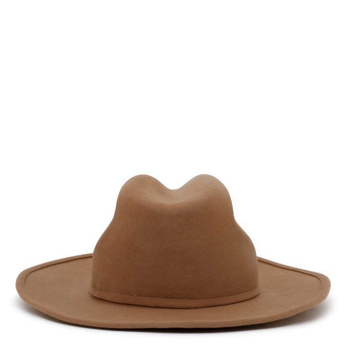 Le Noir Cortina Camel Rabbit Felt Fedora Hat
