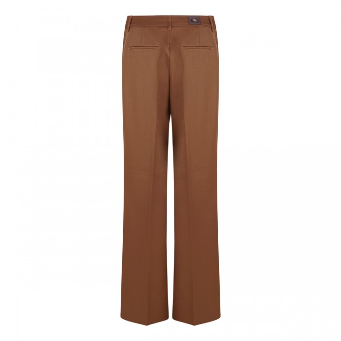 Le Noir Cortina Cannes Gabardine Wool Pants