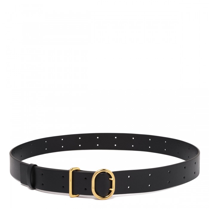 le noir cortina Cannolo leather belt