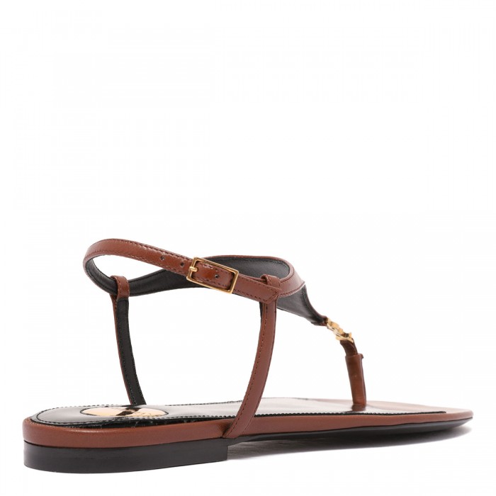 Le Noir Cortina Cassandra Leather Sandals