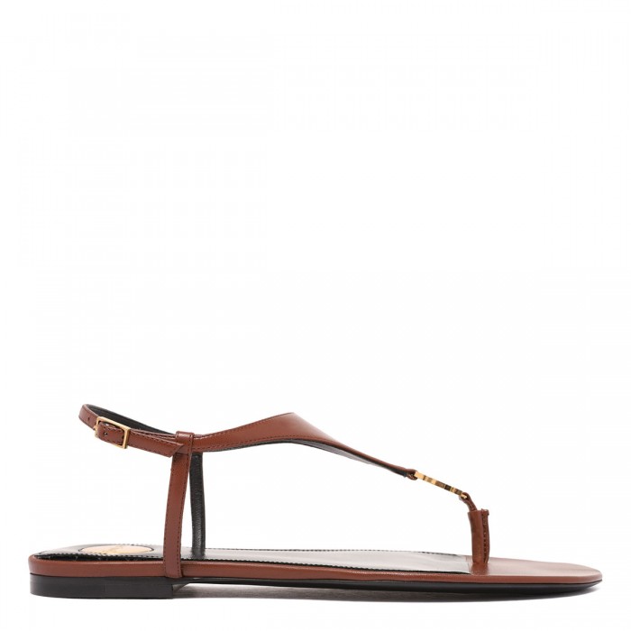le noir cortina Cassandra leather sandals